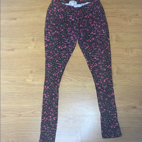 Charlotte Russe Pants - Black & Pink Size Small Leggings Two for one